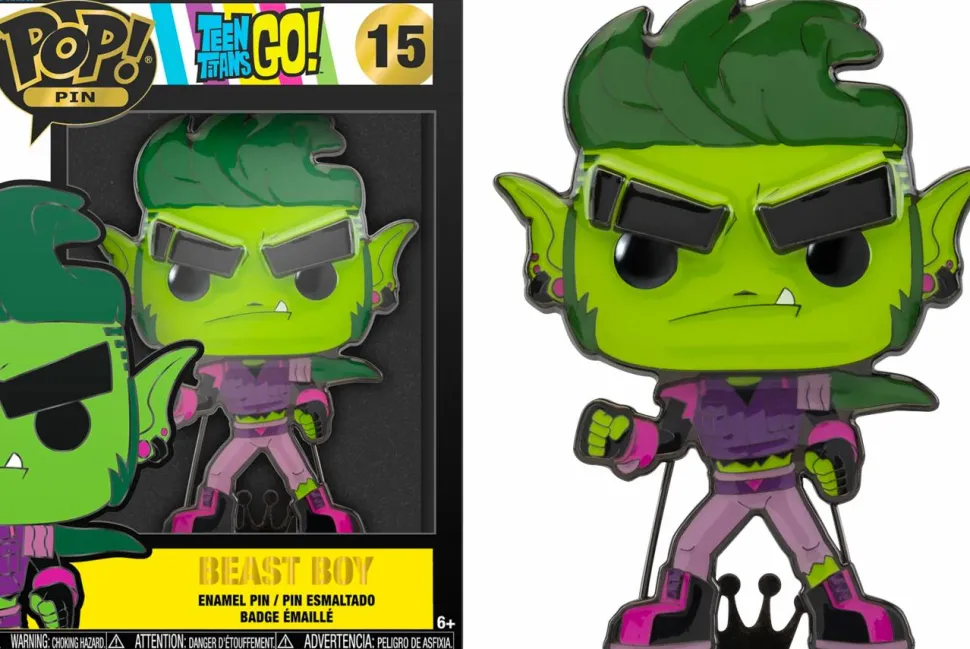 Teen Titans Go! - 4" Pop! Enamel Pin Bundle (Set of 5)