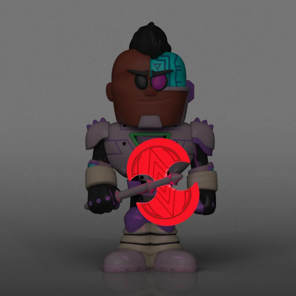 Teen Titans Go! - Cyborg Vinyl SODA Figure in Collector Can (International Edition)