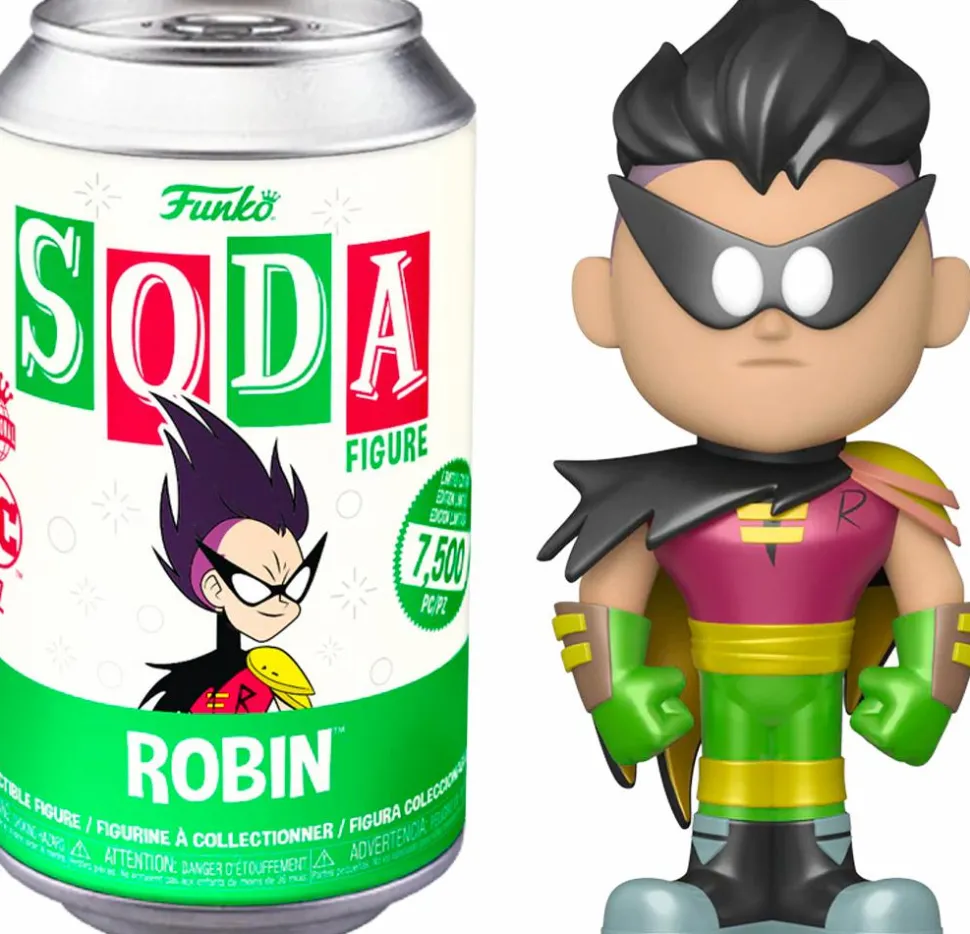 Teen Titans Go! - Robin Vinyl SODA Figure in Collector Can (International Edition)