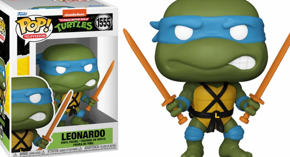 Teenage Mutant Ninja Turtles - Leonardo with Training Swords Pop! Vinyl Figure