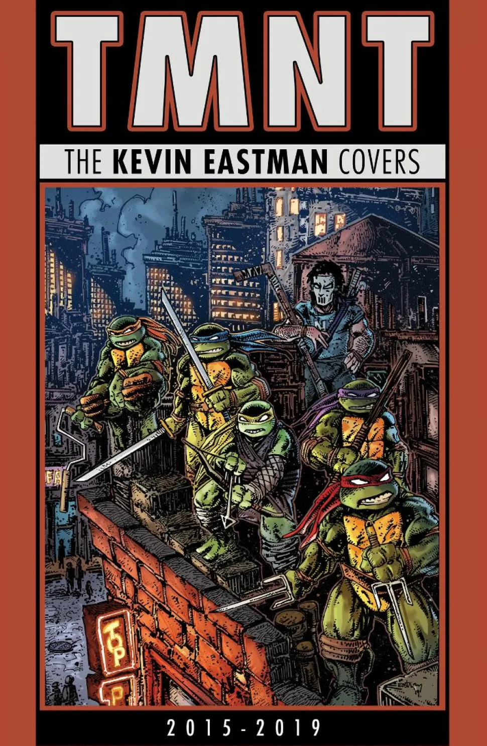 Teenage Mutant Ninja Turtles - The Kevin Eastman Covers (2015-2019) Hardcover Book
