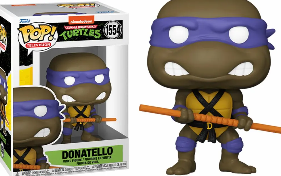 Teenage Mutant Ninja Turtles - Donatello with Bo Staff Pop! Vinyl Figure