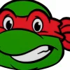 Teenage Mutant Ninja Turtles (1987) - Raphael Enamel Pin