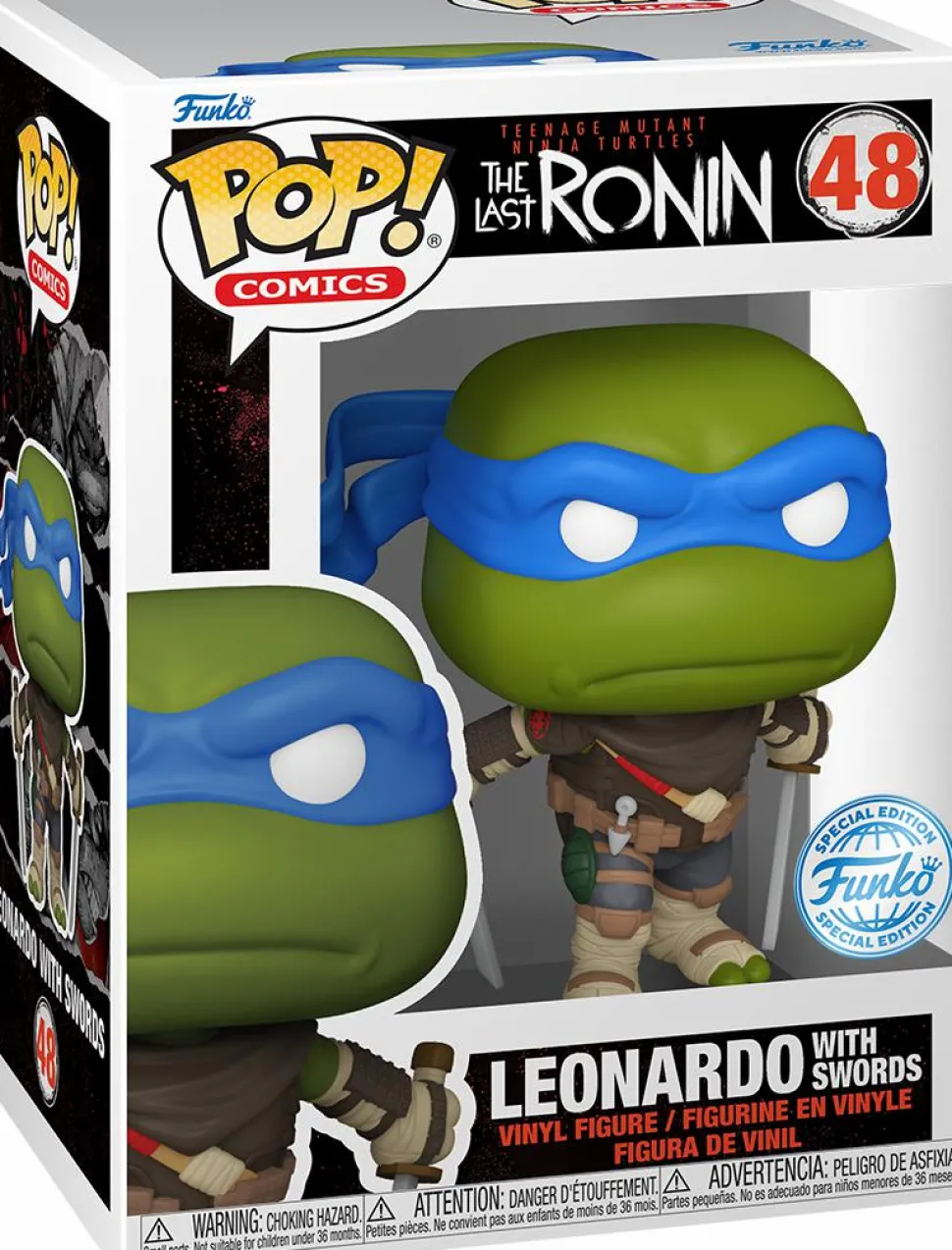 Teenage Mutant Ninja Turtles: The Last Ronin - Leonardo with Sword Pop! Vinyl Figure