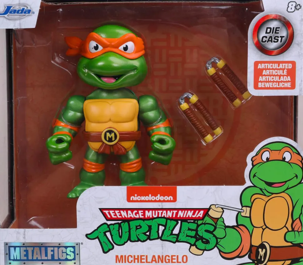 Teenage Mutant Ninja Turtles - Michelangelo 4" Scale Metals Die-Cast Figure
