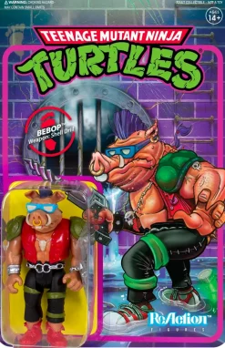 Teenage Mutant Ninja Turtles (1987) - Bebop ReAction 3.75” Action Figure