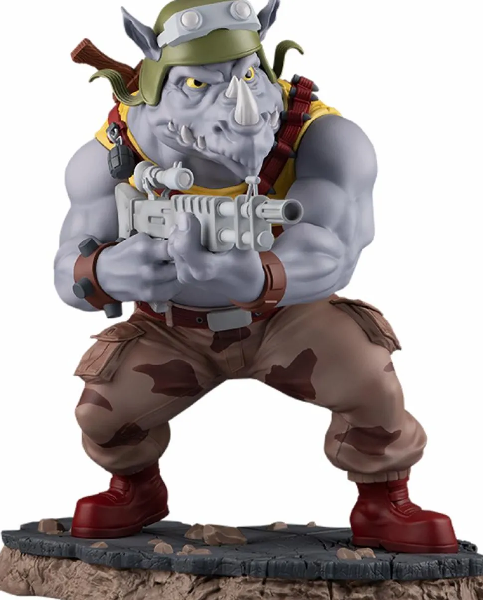 Teenage Mutant Ninja Turtles (1987) - Rocksteady 1/4 Scale Statue