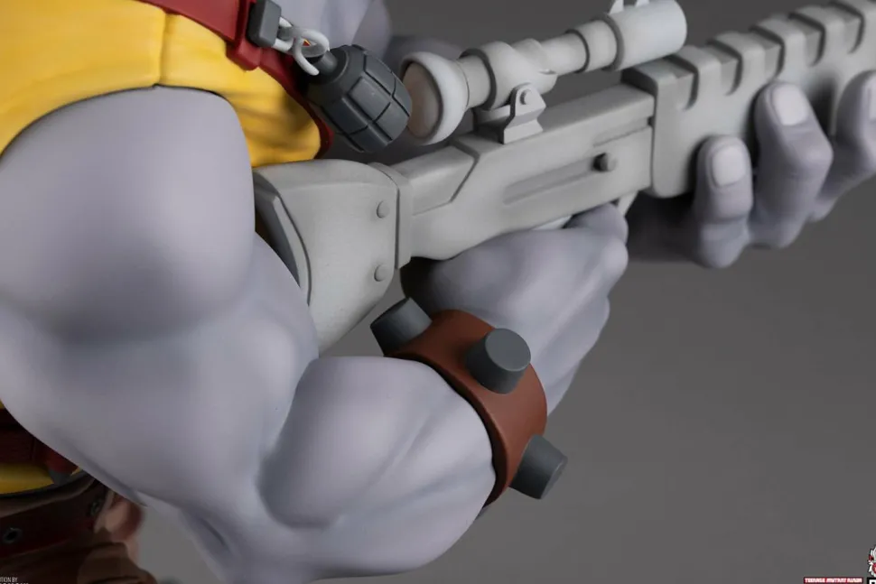 Teenage Mutant Ninja Turtles (1987) - Rocksteady 1/4 Scale Statue