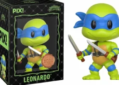 Teenage Mutant Ninja Turtles - Leonardo Pix! Vinyl Figure (with Casey Jones CHASE & Krang Super CHASE)
