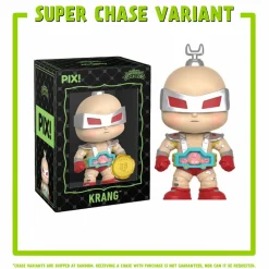 Teenage Mutant Ninja Turtles - Leonardo Pix! Vinyl Figure (with Casey Jones CHASE & Krang Super CHASE)