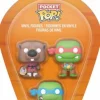 Teenage Mutant Ninja Turtles - Leonardo, Raphael, Splinter Easter Pocket Pop! 3-Pack