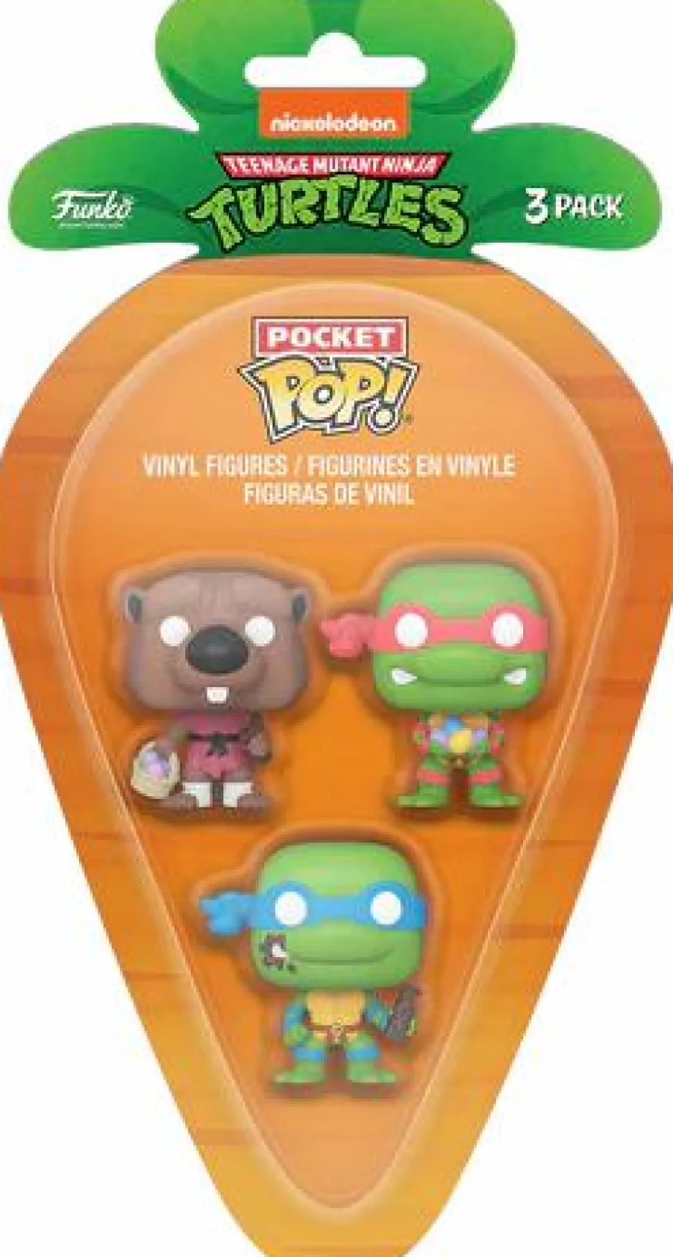 Teenage Mutant Ninja Turtles - Leonardo, Raphael, Splinter Easter Pocket Pop! 3-Pack