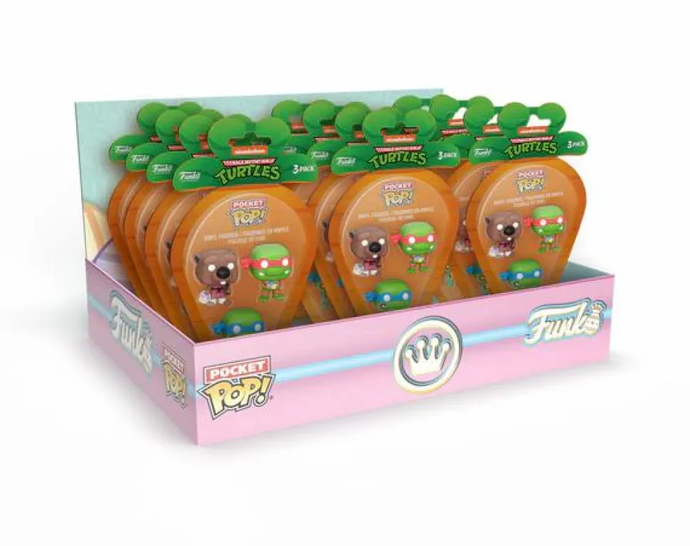 Teenage Mutant Ninja Turtles - Leonardo, Raphael, Splinter Easter Pocket Pop! 3-Pack