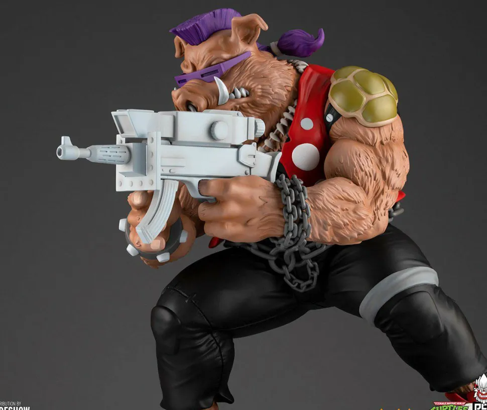 Teenage Mutant Ninja Turtles (1987) - Bebop 1/4 Scale Statue