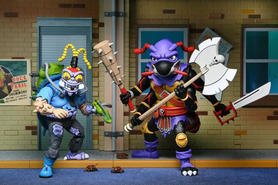 Teenage Mutant Ninja Turtles (1987) - Antrax & Scumbug 7" Scale Action Figure 2-Pack