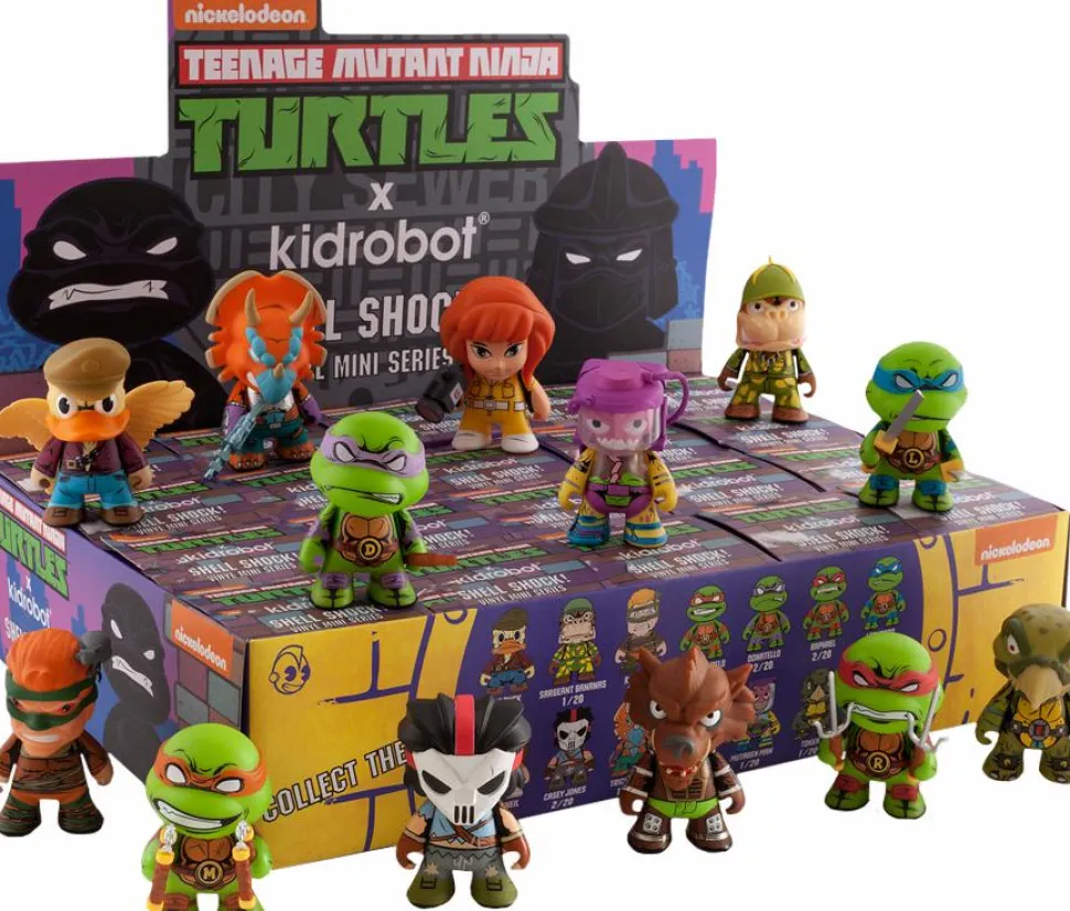 Teenage Mutant Ninja Turtles (TMNT) - Shell Shock Blind Box Vinyl Figure (Single Blind Box)