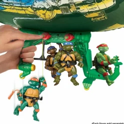 Teenage Mutant Ninja Turtles (1987) - Turtle Blimp Wacky Attack Aircraft 3.75” Scale Action Figure Vehicle