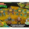 Teenage Mutant Ninja Turtles (1987) - Stretch Ninjas Battle Figure 6-Pack