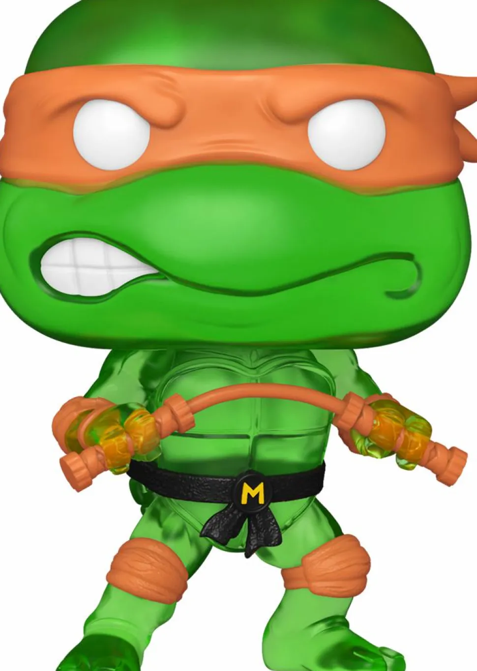 Teenage Mutant Ninja Turtles - Michelangelo (Translucent Green) Pop! Vinyl Figure (Popcultcha Exclusive)