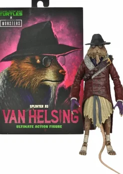 Teenage Mutant Ninja Turtles x Universal Monsters - Splinter as Van Helsing Ultimate 7" Scale Action Figure