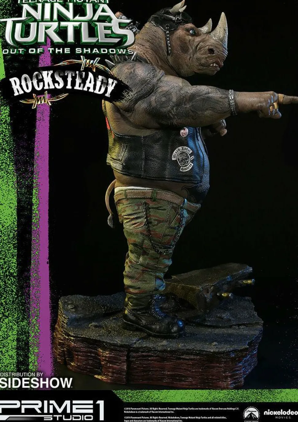 Teenage Mutant Ninja Turtles 2: Out of the Shadows - Rocksteady 21” Statue