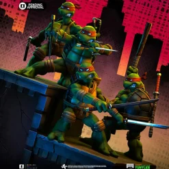Teenage Mutant Ninja Turtles - Issue #1 Kevin Eastman Cover Version Deluxe 1/10th Scale Diorama Statue