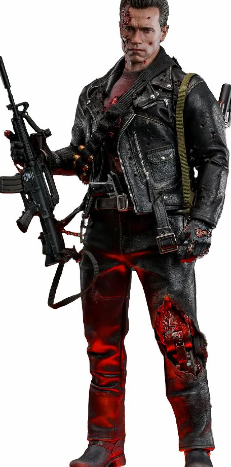 Terminator 2: Judgment Day - T-800 (Battle Damaged Version 2.0) 1/6th Scale Hot Toys Action Figure