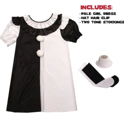 Terrifier - Pale Girl Costume (Large)