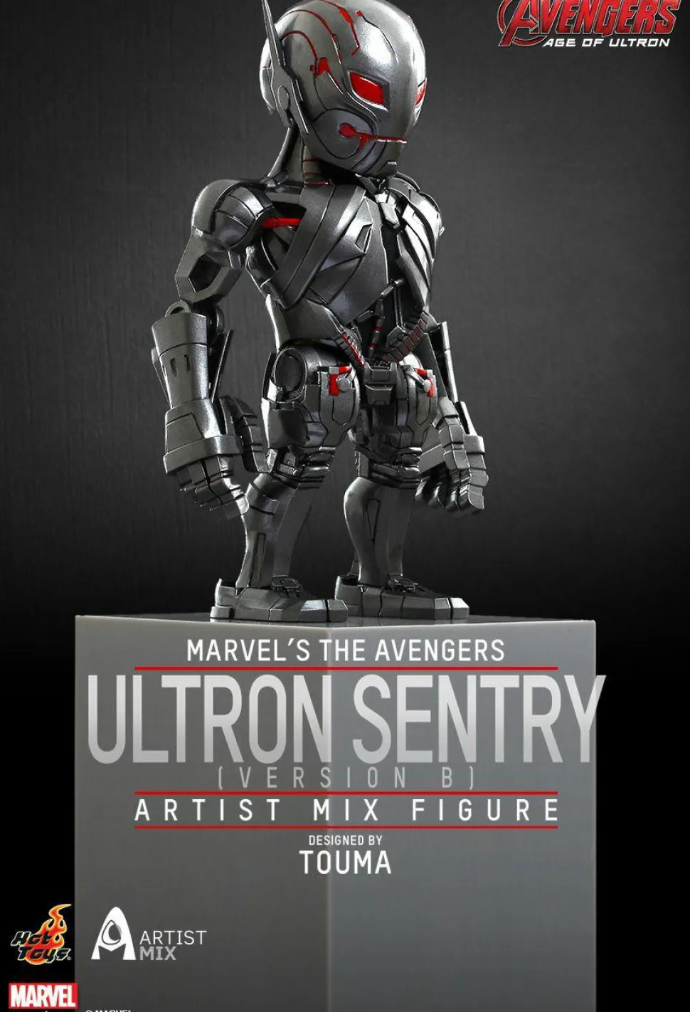 The Avengers - Avengers 2: Age of Ultron - Red Ultron Sentry Hot Toys Artist Mix Bobble Head