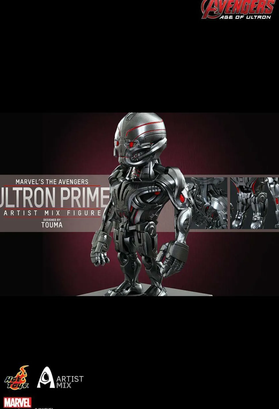 The Avengers - Avengers 2: Age of Ultron - Ultron Prime Hot Toys Artist Mix Bobble Head