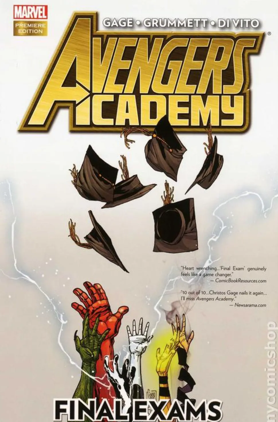 The Avengers - Avengers Academy Final Exams HC (Hard Cover Book)