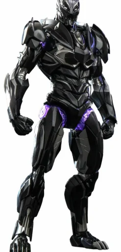The Avengers - Black Panther in Mech Strike Armour 1/6th Scale Hot Toys Action Figure