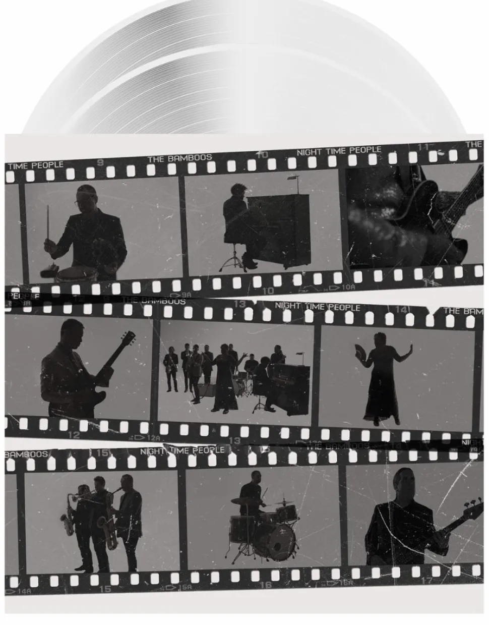 The Bamboos - Night Time People 2xLP Vinyl Record (White Vinyl)