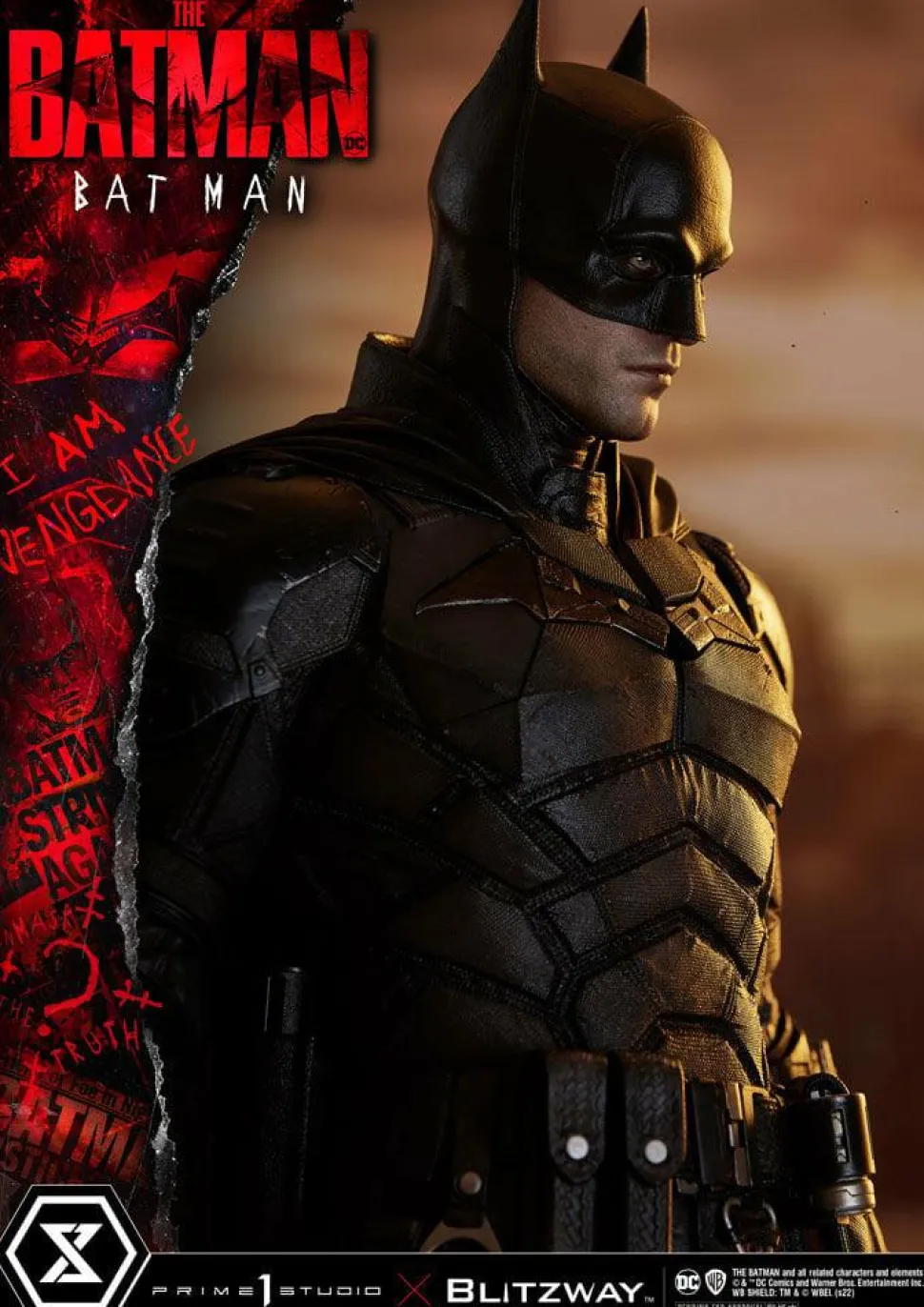 The Batman (2022) - Batman (Bonus Version) 1/3 Scale Statue