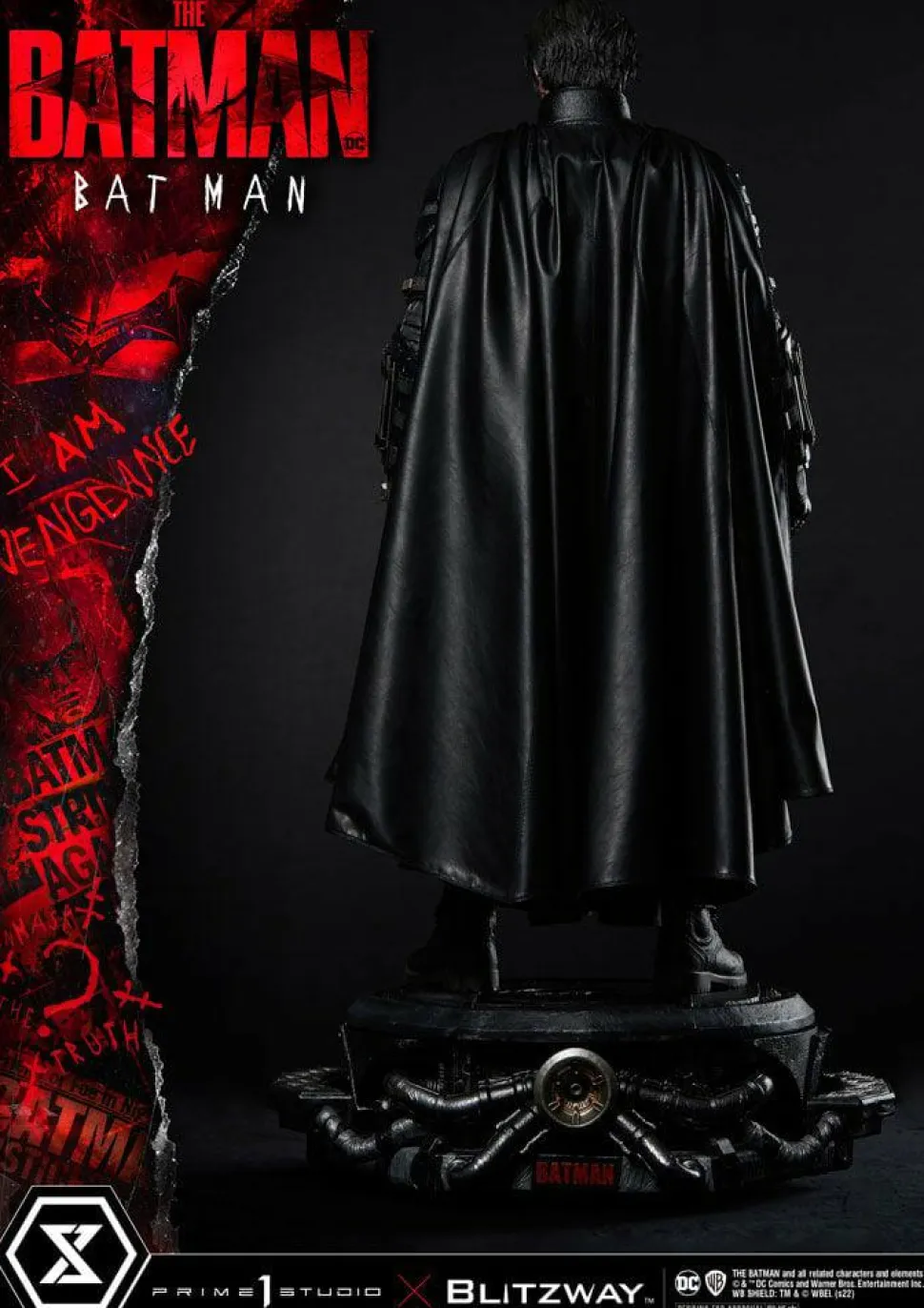 The Batman (2022) - Batman (Bonus Version) 1/3 Scale Statue