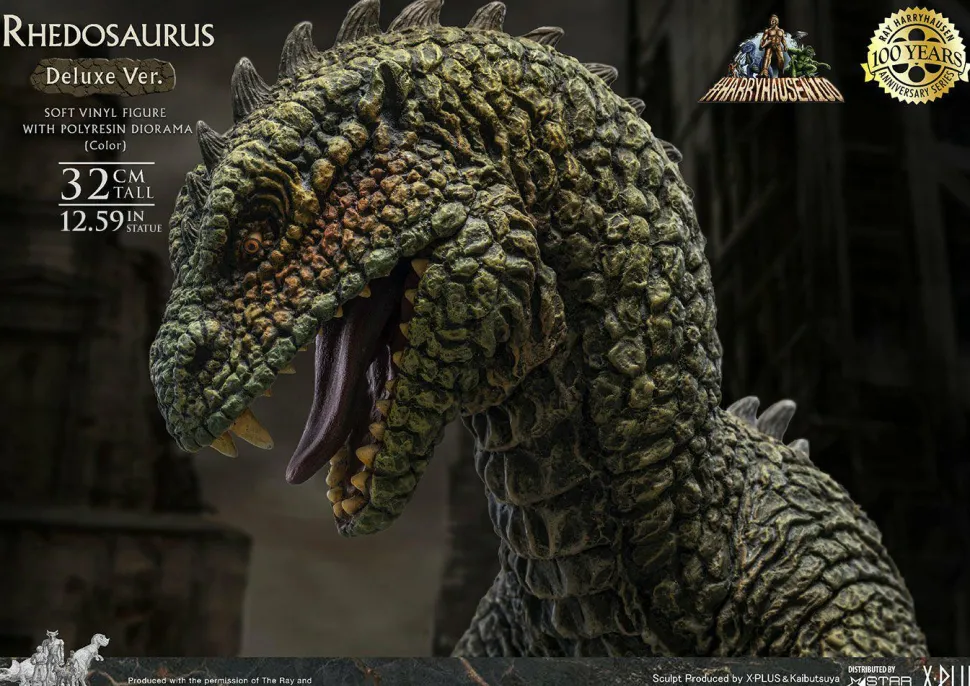 The Beast from 20,000 Fathoms (1953) - Rhedosaurus Colour Version Deluxe 12” Vinyl Statue