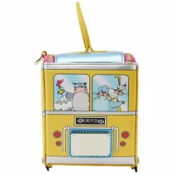 The Beatles - Magical Mystery Tour Bus Lenticular Glow in the Dark 6” Faux Leather Crossbody Bag