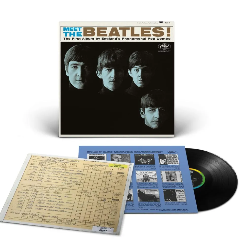 The Beatles - Meet The Beatles! (US Album) LP Vinyl Record (2024 Mono Reissue)