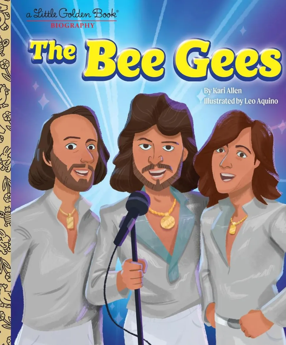 The Bee Gees - Little Golden Book Biography Hardcover Book