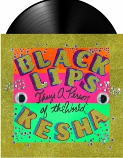 The Black Lips / Kesha - They's A Person Of The World 7” Split Single Vinyl Record