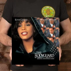 The Bodyguard - Original Soundtrack by Whitney Houston LP Vinyl Record (Red Coloured VInyl)