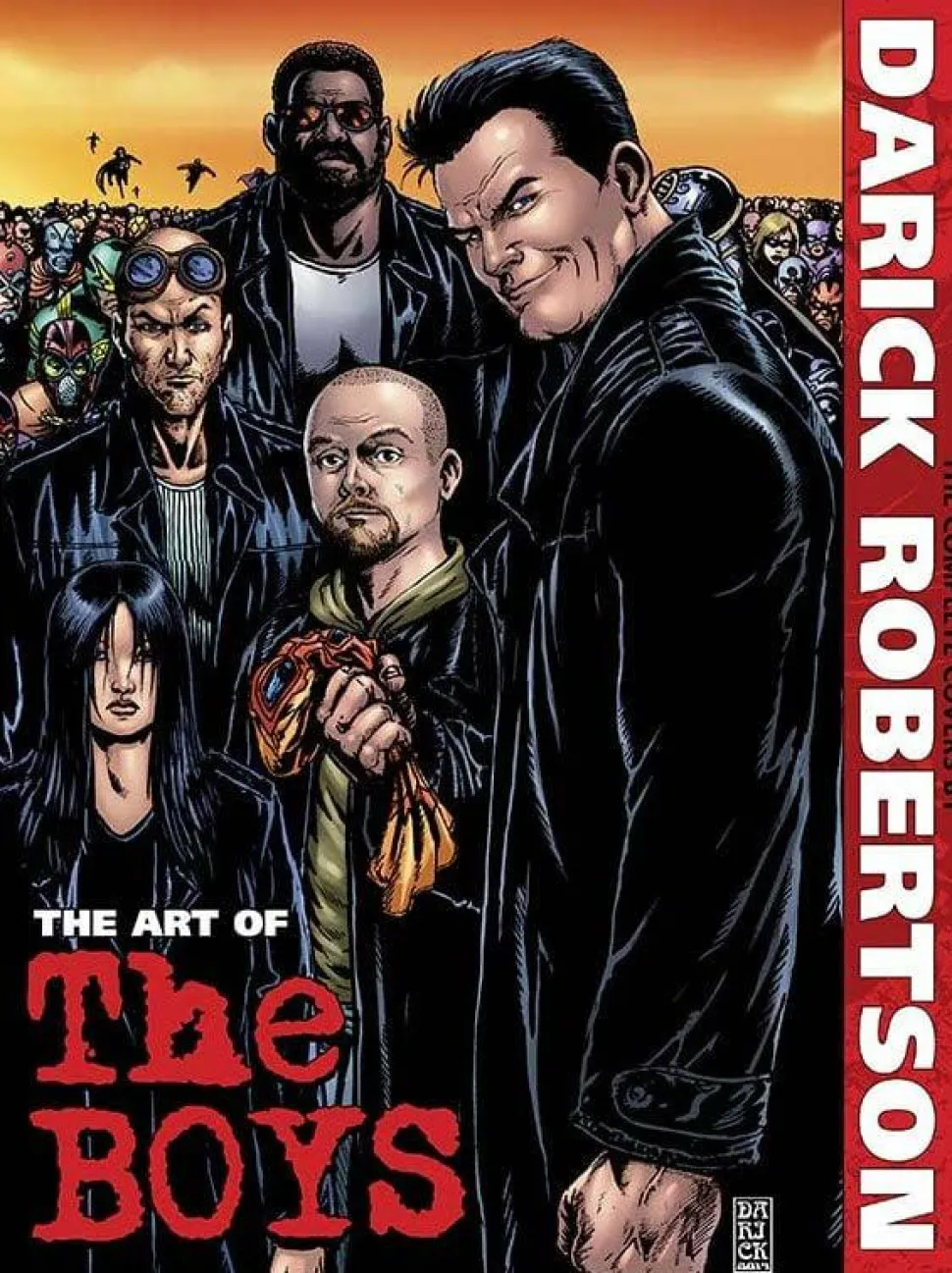 The Boys - The Art of The Boys: The Complete Covers by Darick Robertson Hardcover Book
