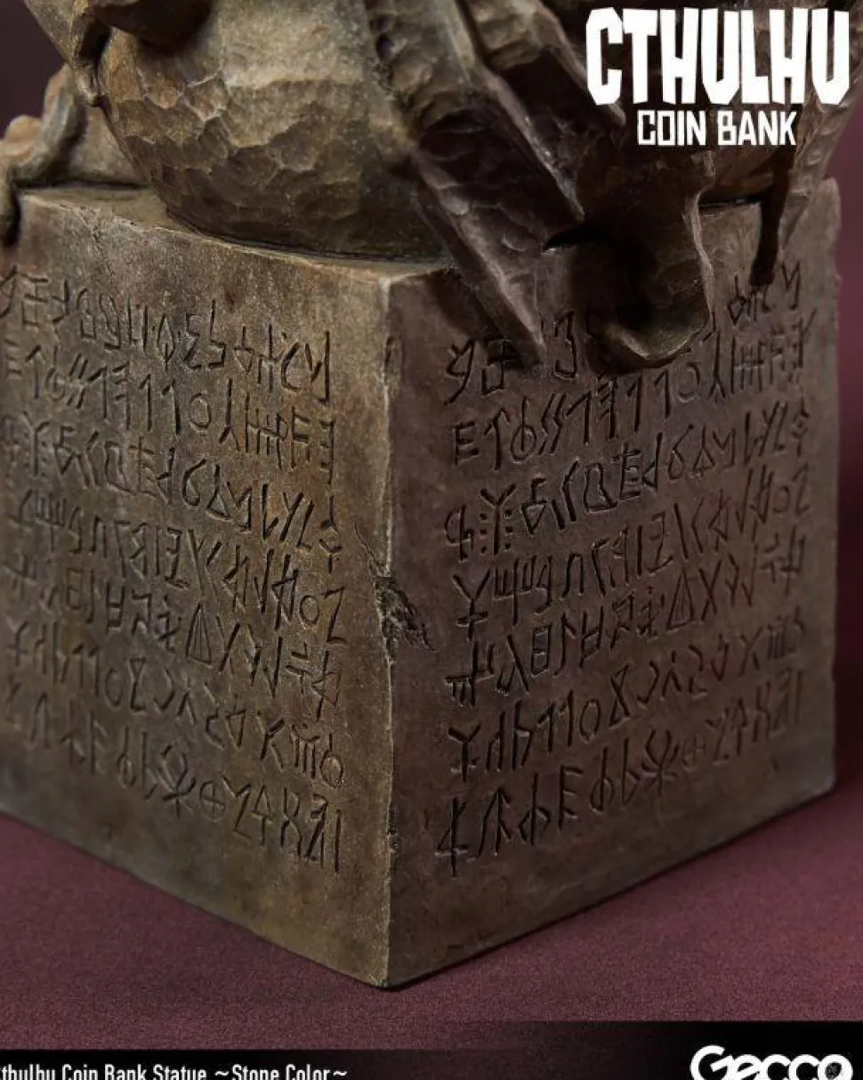 The Call of Cthulhu - Cthulhu (Stone Colour Variant) 9" Coin Bank Statue