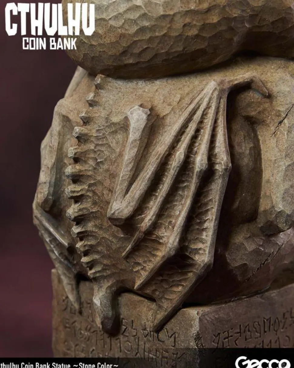 The Call of Cthulhu - Cthulhu (Stone Colour Variant) 9" Coin Bank Statue