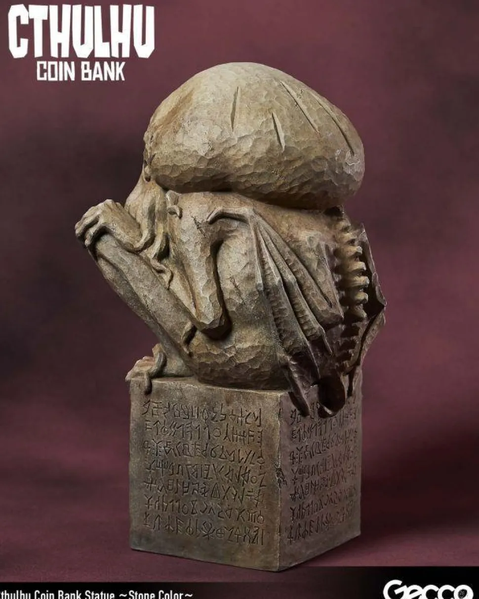 The Call of Cthulhu - Cthulhu (Stone Colour Variant) 9" Coin Bank Statue