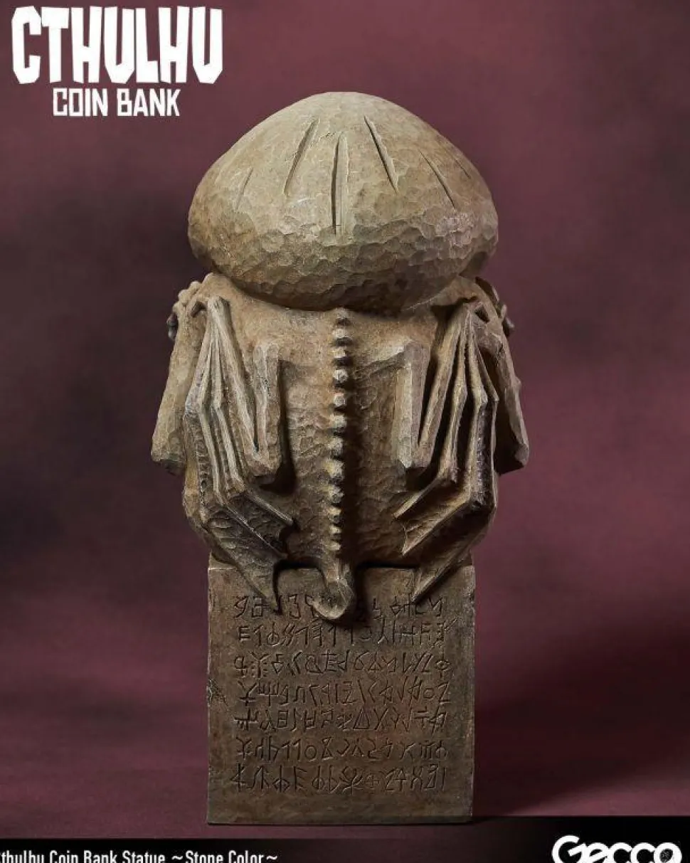 The Call of Cthulhu - Cthulhu (Stone Colour Variant) 9" Coin Bank Statue