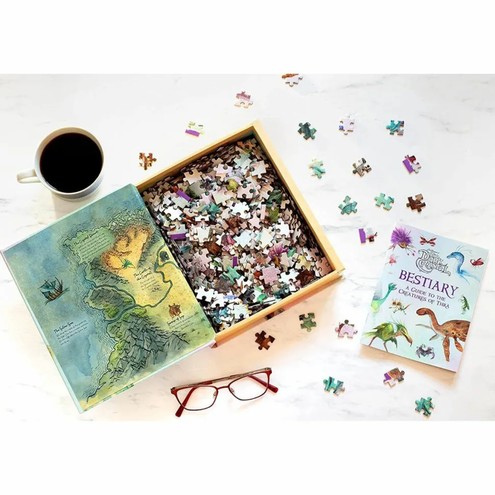 The Dark Crystal: Age of Resistance - Bestiary: Creatures of Thra 500 Piece Jigsaw Puzzle & Book Box Set