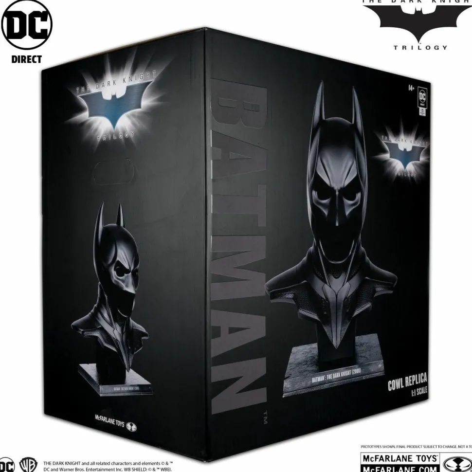 The Dark Knight (2008) - Batman Cowl 1:1 Scale Life-Size Prop Replica