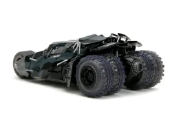 The Dark Knight (2008) - Batman & Tumbler Batmobile (Black Camo) 1/24th Scale Figure & Die-Cast Vehicle Replica Set (2023 SDCC Exclusive)