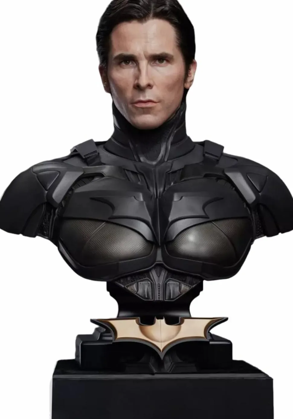 The Dark Knight - Christian Bale in Batman Suit 1:1 Scale Life Size Bust